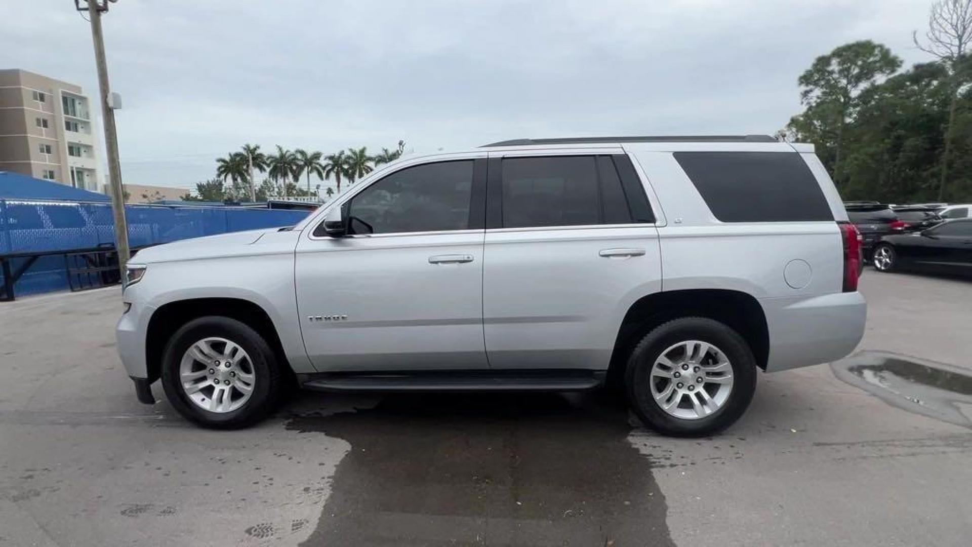 2016 Silver Ice Metallic /Black Chevrolet Tahoe LT (1GNSCBKC0GR) with an EcoTec3 5.3L V8 engine, Automatic transmission, located at 27610 S Dixie Hwy, Homestead, FL, 33032, (305) 749-2348, 25.510241, -80.438301 - Photo#1