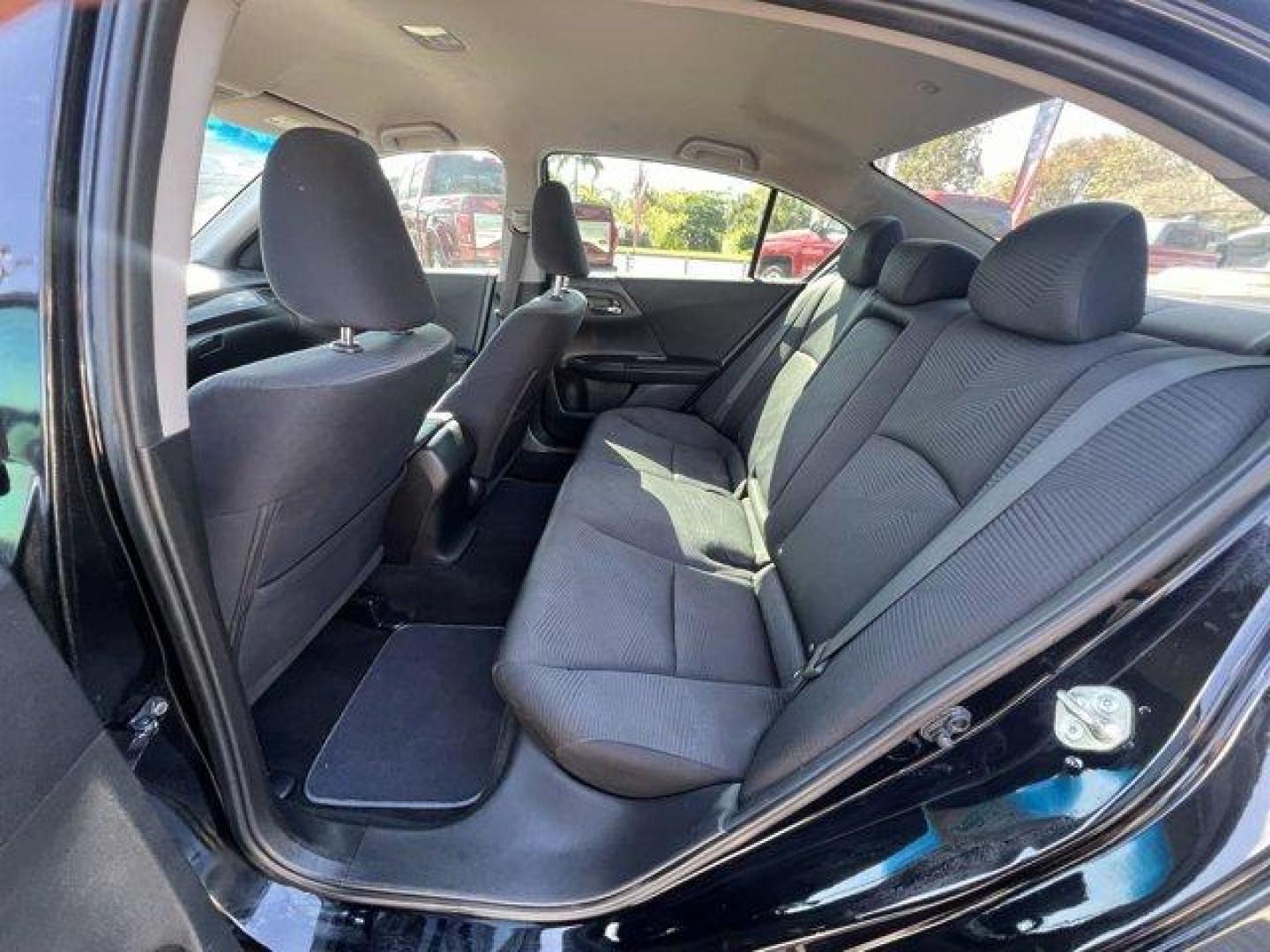 2016 Black Honda Accord Sedan LX (1HGCR2F32GA) with an 4 2.4 L engine, Variable transmission, located at 27610 S Dixie Hwy, Homestead, FL, 33032, (305) 749-2348, 25.510241, -80.438301 - KBB.com Brand Image Awards. Scores 37 Highway MPG and 27 City MPG! This Honda Accord Sedan delivers a Regular Unleaded I-4 2.4 L/144 engine powering this Variable transmission. Window Grid Antenna, Wheels: 16 Alloy, VSA Electronic Stability Control (ESC).* This Honda Accord Sedan Features the Follow - Photo#13