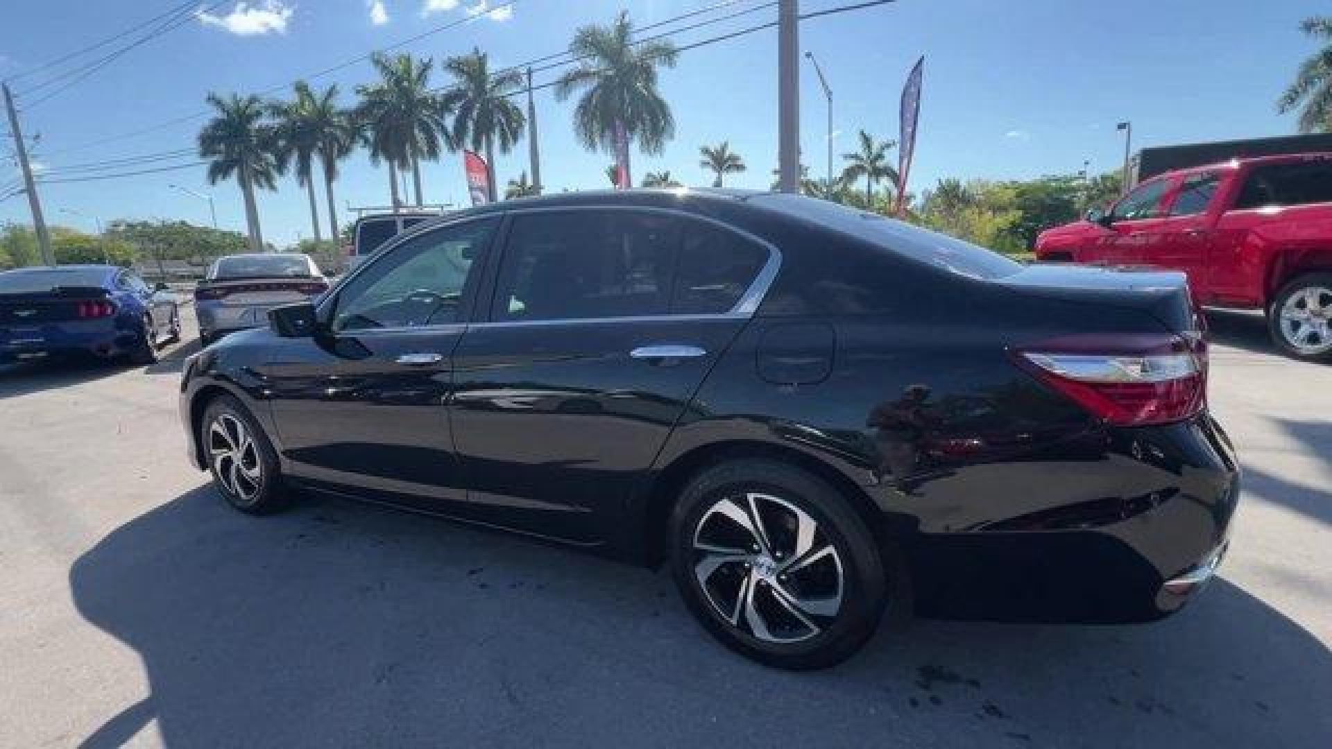 2016 Black Honda Accord Sedan LX (1HGCR2F32GA) with an 4 2.4 L engine, Variable transmission, located at 27610 S Dixie Hwy, Homestead, FL, 33032, (305) 749-2348, 25.510241, -80.438301 - KBB.com Brand Image Awards. Scores 37 Highway MPG and 27 City MPG! This Honda Accord Sedan delivers a Regular Unleaded I-4 2.4 L/144 engine powering this Variable transmission. Window Grid Antenna, Wheels: 16 Alloy, VSA Electronic Stability Control (ESC).* This Honda Accord Sedan Features the Follow - Photo#2
