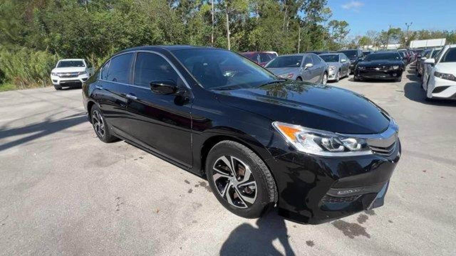 2016 Black Honda Accord Sedan LX (1HGCR2F32GA) with an 4 2.4 L engine, Variable transmission, located at 27610 S Dixie Hwy, Homestead, FL, 33032, (305) 749-2348, 25.510241, -80.438301 - KBB.com Brand Image Awards. Scores 37 Highway MPG and 27 City MPG! This Honda Accord Sedan delivers a Regular Unleaded I-4 2.4 L/144 engine powering this Variable transmission. Window Grid Antenna, Wheels: 16 Alloy, VSA Electronic Stability Control (ESC).* This Honda Accord Sedan Features the Follow - Photo#6