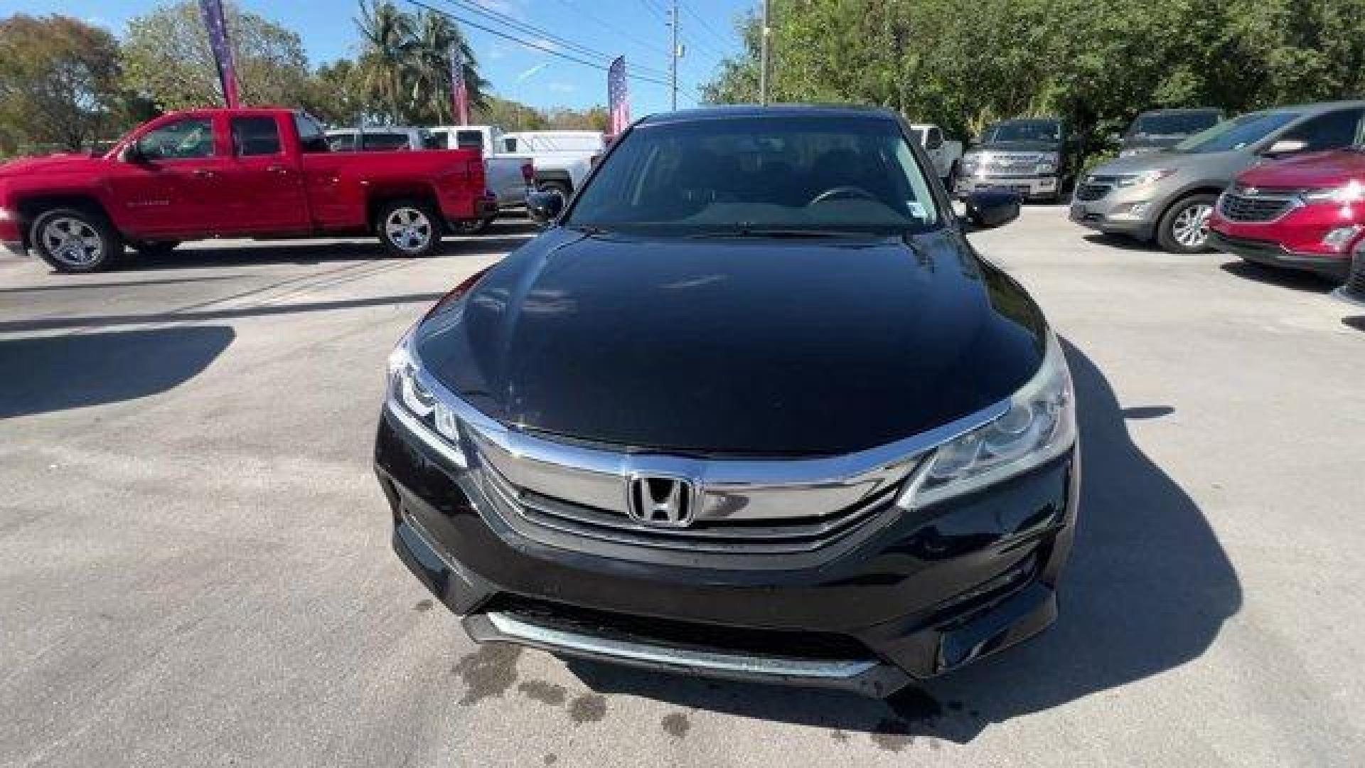 2016 Black Honda Accord Sedan LX (1HGCR2F32GA) with an 4 2.4 L engine, Variable transmission, located at 27610 S Dixie Hwy, Homestead, FL, 33032, (305) 749-2348, 25.510241, -80.438301 - KBB.com Brand Image Awards. Scores 37 Highway MPG and 27 City MPG! This Honda Accord Sedan delivers a Regular Unleaded I-4 2.4 L/144 engine powering this Variable transmission. Window Grid Antenna, Wheels: 16 Alloy, VSA Electronic Stability Control (ESC).* This Honda Accord Sedan Features the Follow - Photo#7