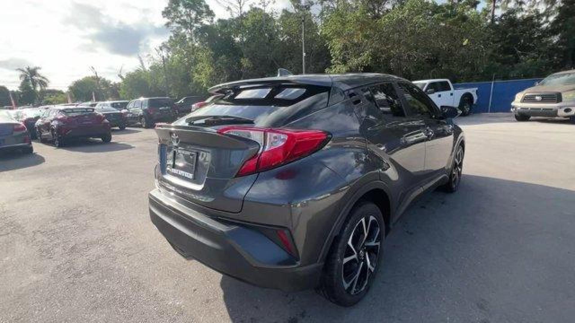 2019 Gray Toyota C-HR (NMTKHMBX1KR) with an 4 2.0 L engine, Variable transmission, located at 27610 S Dixie Hwy, Homestead, FL, 33032, (305) 749-2348, 25.510241, -80.438301 - KBB.com Best Resale Value Awards. Delivers 31 Highway MPG and 27 City MPG! This Toyota C-HR delivers a Regular Unleaded I-4 2.0 L/121 engine powering this Variable transmission. Wing Spoiler, VSC Electronic Stability Control (ESC), Variable Intermittent Wipers.*This Toyota C-HR Comes Equipped with T - Photo#3