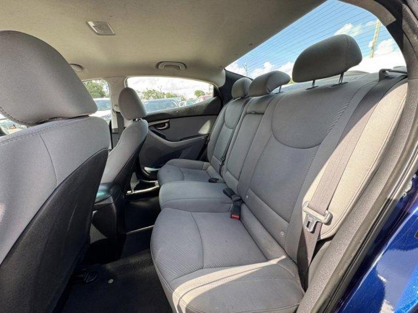 2013 Indigo Blue Pearl /Gray Hyundai Elantra GLS (5NPDH4AE4DH) with an 4 1.8L engine, Automatic transmission, located at 27610 S Dixie Hwy, Homestead, FL, 33032, (305) 749-2348, 25.510241, -80.438301 - IIHS Top Safety Pick. Delivers 38 Highway MPG and 28 City MPG! This Hyundai Elantra boasts a Gas I4 1.8L/110 engine powering this Automatic transmission. STANDARD EQUIPMENT PKG, INDIGO BLUE PEARL, GRAY, CLOTH SEAT TRIM.* This Hyundai Elantra Features the Following Options *AUTO-DIMMING REARVIEW MIRR - Photo#11