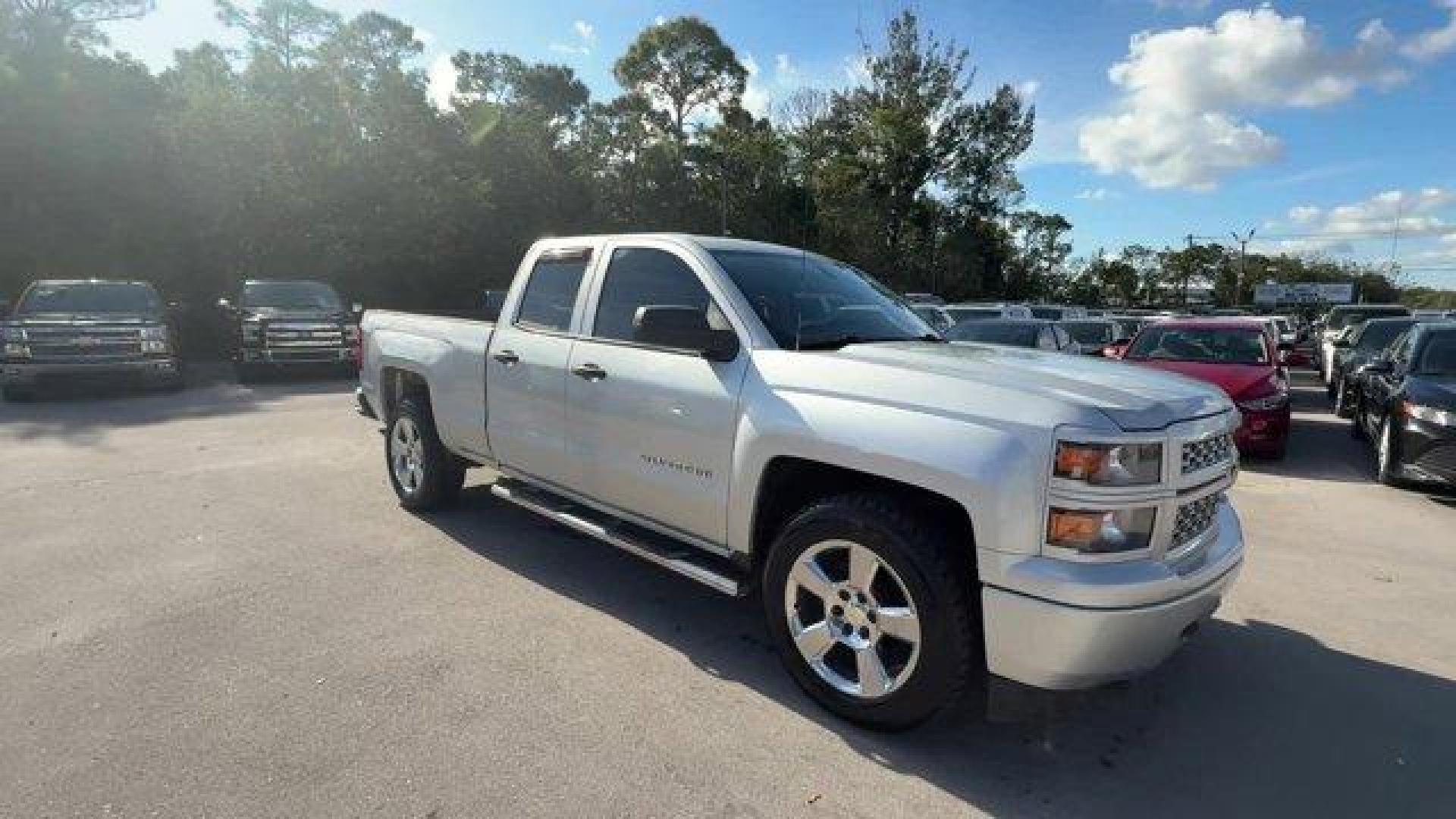 2014 Silver Ice Metallic /Jet Black/Dark Ash Chevrolet Silverado 1500 Work Truck (1GCRCPEH7EZ) with an 6 4.3L engine, Automatic transmission, located at 27610 S Dixie Hwy, Homestead, FL, 33032, (305) 749-2348, 25.510241, -80.438301 - NACTOY 2014 North American Truck of the Year. Boasts 24 Highway MPG and 18 City MPG! This Chevrolet Silverado 1500 delivers a Gas/Ethanol V6 4.3L/262 engine powering this Automatic transmission. TRANSMISSION, 6-SPEED AUTOMATIC, ELECTRONICALLY CONTROLLED with overdrive and tow/haul mode. Includes Cru - Photo#6